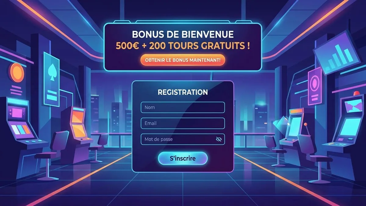 Inscription avec bonus